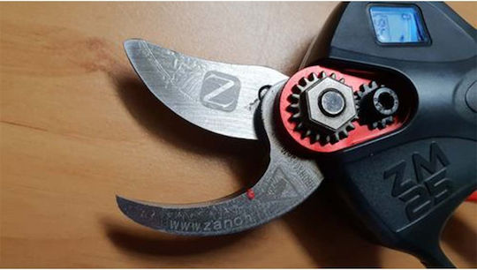 Zanon ZM 25 Ψαλίδι Κλαδέματος Μπαταρίας 16.8V 3x2.5Ah με Μέγιστη Διάμετρο Κοπής 25mm σε Βαλιτσάκι Μεταφοράς