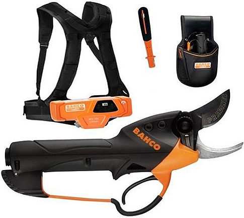 Bahco BCL22 Pruning Shears Battery Brushless 43.2V 1x5.8Ah with Maximum Cutting Diameter 45mm