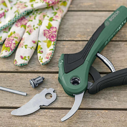 Bosch EasyPrune Pruning Shears 3.6V with 1 Battery & Maximum Cutting Diameter 25mm