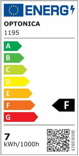 Optonica SP7-A2 Λάμπα LED 7W για Ντουί GU5.3 και Σχήμα MR16 Φυσικό Λευκό 560lm