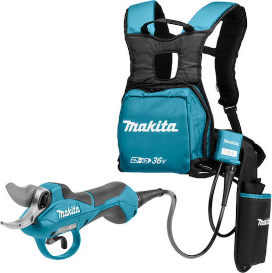 Makita Ψαλίδι Κλαδέματος Μπαταρίας 36V Solo με Μέγιστη Διάμετρο Κοπής 33mm σε Βαλιτσάκι Μεταφοράς