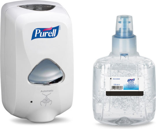 Purell TFX Touch Free Automatic Commercial Cream Soap Dispenser 1200ml White