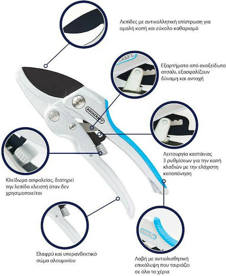 Aquacraft Foarfecă de tăiere tip Clichet Lungime 10.9cm