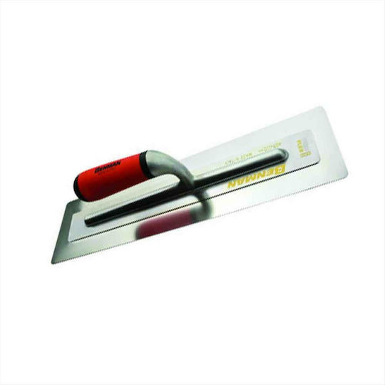 Benman Finishing Spatula Metallic 405x110mm with Plastic Handle 75204