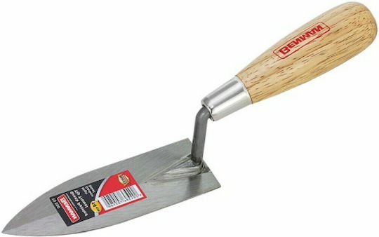Benman Elektriker-Kelle Metallischό 120mm mit Holzgriff 70549