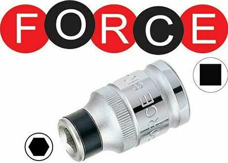Force Adapter with Socket 1/2'' and Output 1/4''