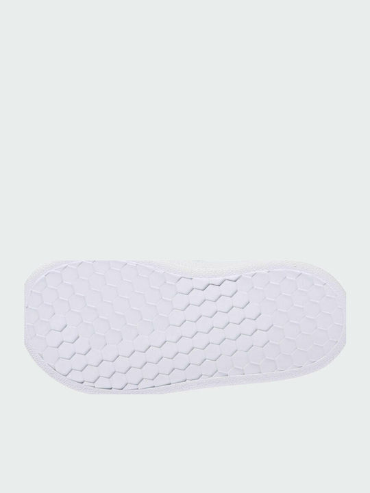 Vorteil ADVANTAGE Kinder Sneakers mit Klettverschluss Cloud White / Acid Red