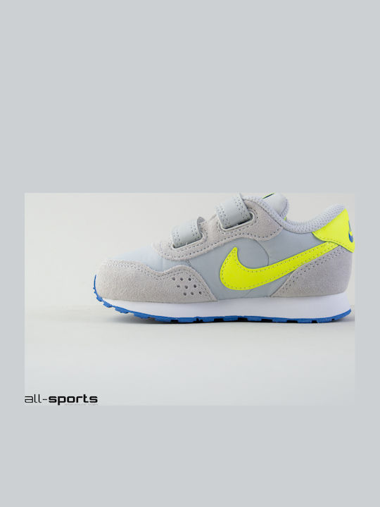 MD Valiant Παιδικά Sneakers με Σκρατς Grey Fog / Game Royal / White / Volt