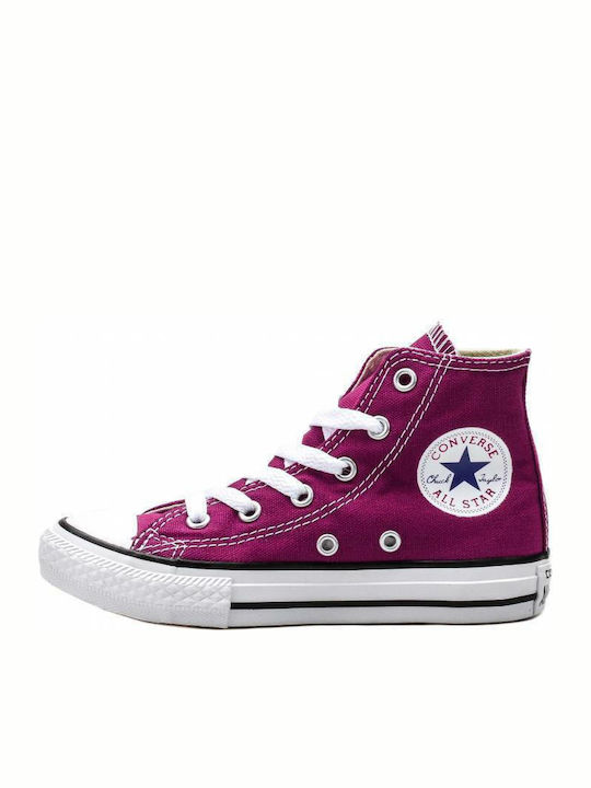 Chuck Taylor All Star All Star Chuck Taylor Hi Детски Маратонки High Лилави