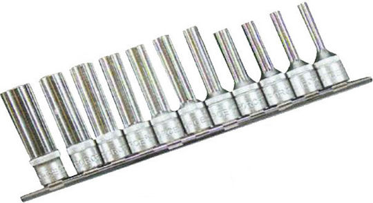 Force Nüsse Torx Lange mit Vierkant-Antrieb 3/8" Set 11Stück