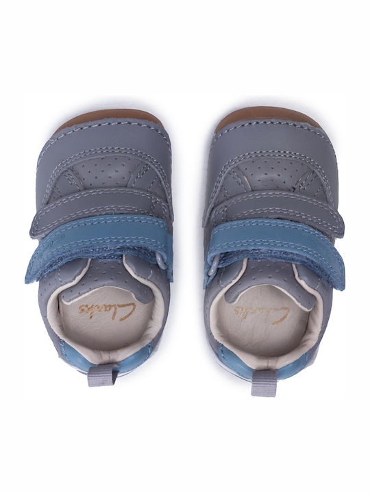 Kids Sneakers Tiny Dusk Anatomic with Scratch Gray