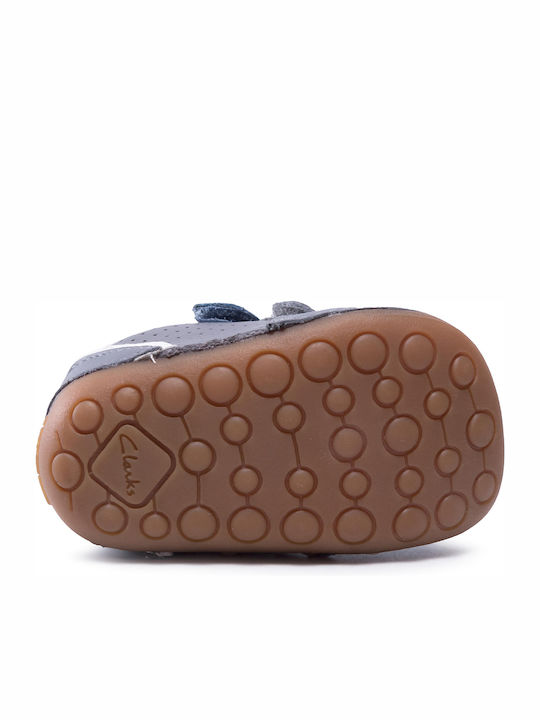 Kids Sneakers Tiny Dusk Anatomic with Scratch Gray