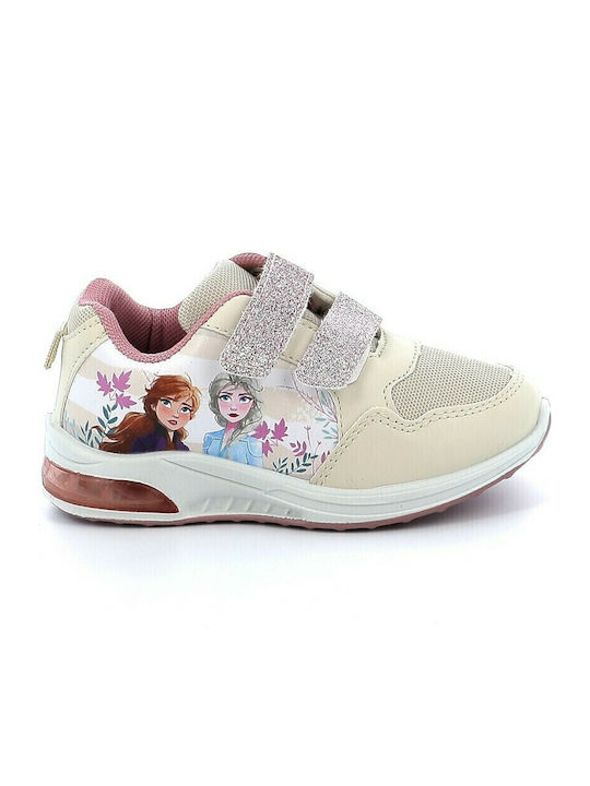 FR003415 Παιδικά Sneakers με Σκρατς Μπεζ