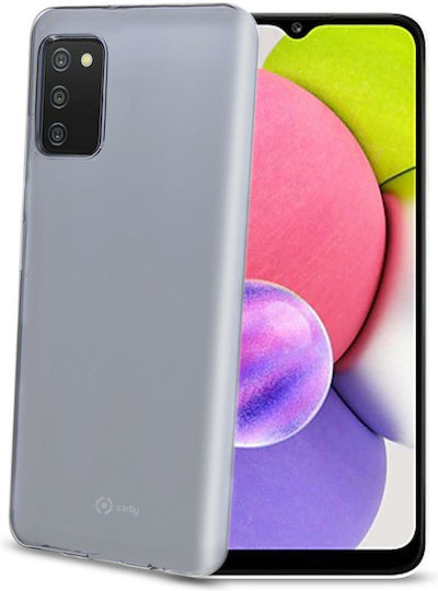 Celly Gelskin Back Cover Σιλικόνης Διάφανο (Galaxy A03s)