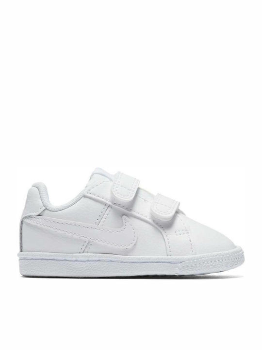 Court Royale TDV Kids Sneakers with Scratch White