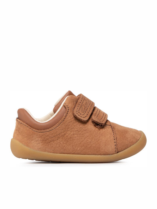 Roamer Craft Kids Sneakers Anatomic with Scratch Brown