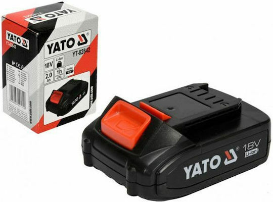 Yato Батерия за Инструменти Литиеви 18V с Капацитет 6Ах