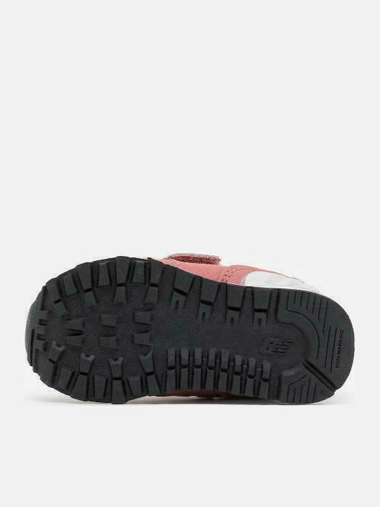 574 Classic 574 Παιδικά Sneakers με Σκρατς Ροζ