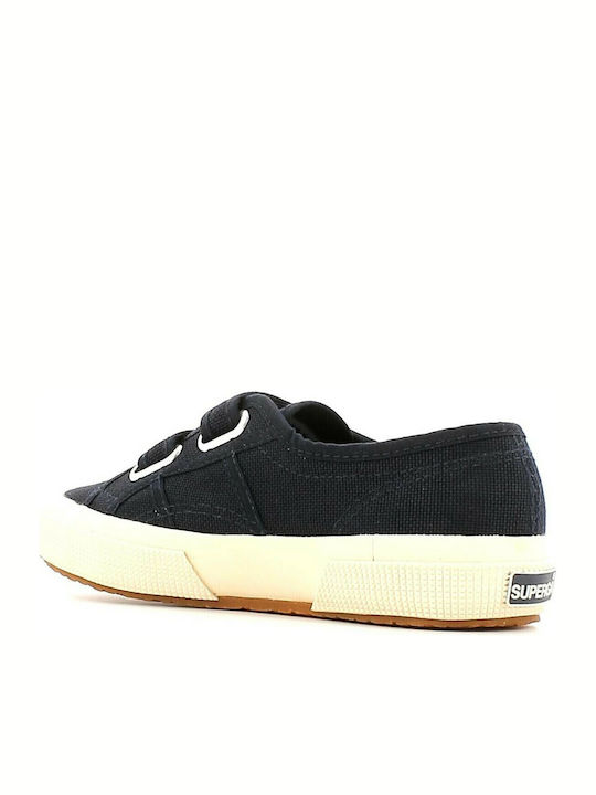 Kids Sneakers with Scratch Navy Blue