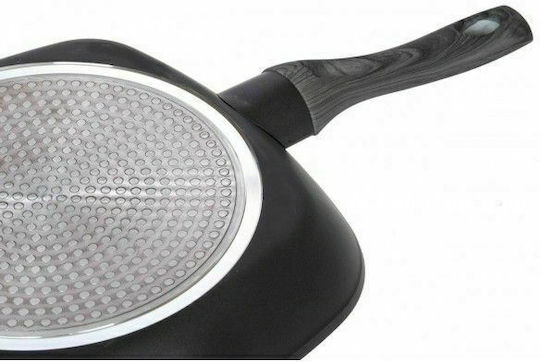 Cryspo Trio Granite Grătar din Aluminiu cu Strat de Piatră 28cm