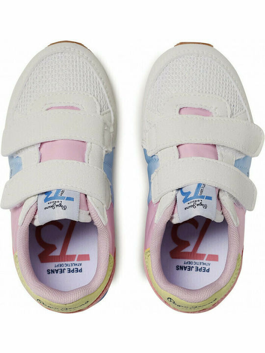 Sydney Basic Παιδικά Sneakers με Σκρατς Ροζ
