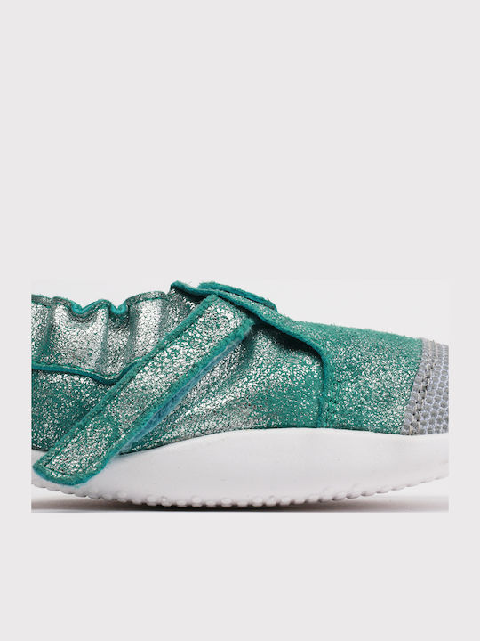 Step up Xplorer Kids Sneakers Anatomic with Scratch Turquoise