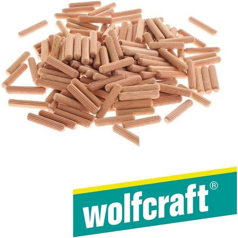 Wolfcraft Wooden Dowels 6x30mm 200pcs 2905000