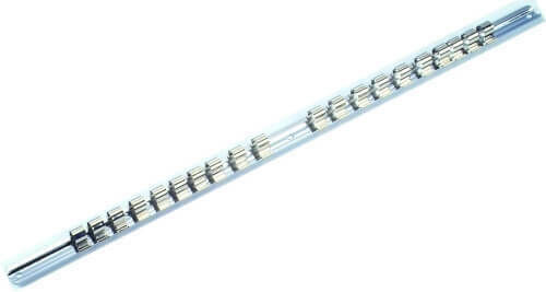 Force Tool Accessories for Storage / Transport Metal Base 13 Positions for Sockets 3/8" 819313 1pcs