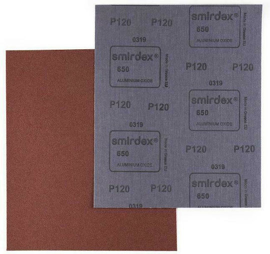 Smirdex 650 J-Flex Cloth Simple Sanding Sheet K120 230x280mm