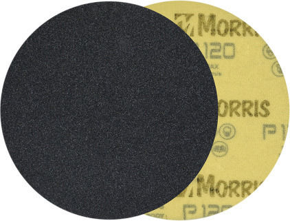 Morris Silicon Carbide Velcro Orbital Sander Sanding Sheet K60 115x115mm
