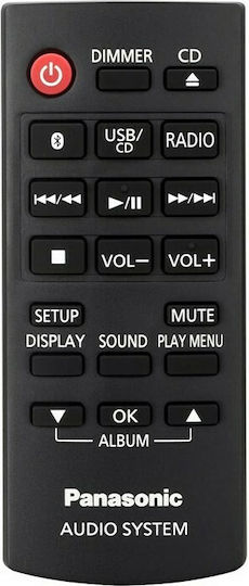 Panasonic Аудиосистема 2 SC-PM250 SC-PM250EG-K 20W с CD / Цифрови медии Player и Bluetooth Черен