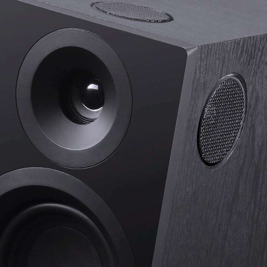 Crystal Audio Sound System 2 3D-HiFi360 3D-HiFi360B 75W with CD / Digital Media Player and Bluetooth Black