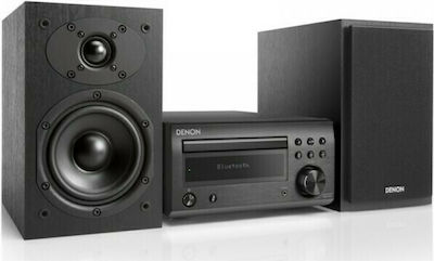 Denon Ηχοσύστημα 2.0 D-M41DAB 60W με CD / Digital Media Player και Bluetooth Μαύρο