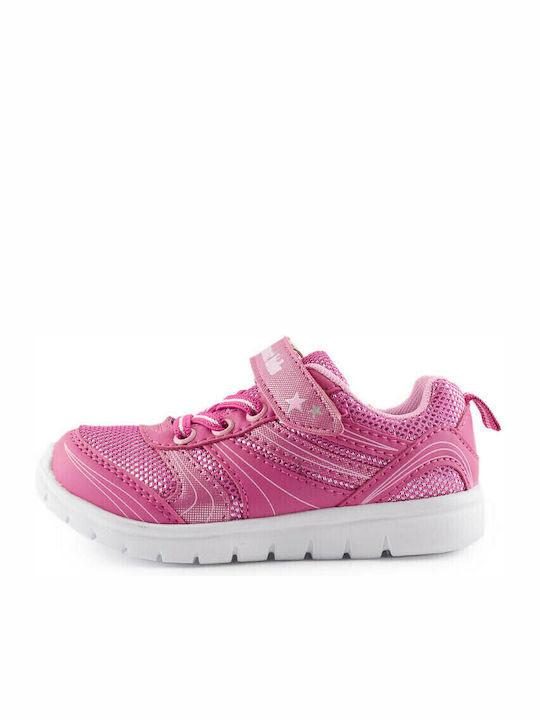 26-039 Παιδικά Sneakers με Σκρατς Φούξια