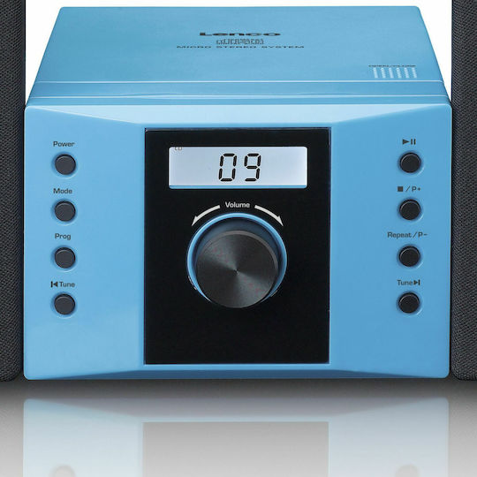 Lenco Soundsystem 2 MC-013 MC-013BLUE 4W mit CD Player und WiFi Blau