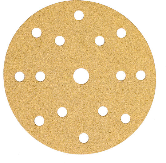 Mirka Gold Orbital Sander Sanding Sheet K800 with 15 Holes 150x150mm