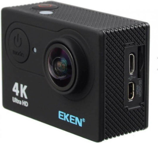 Eken H9R Action Camera 4K Ultra HD Υποβρύχια (με Θήκη) και Wi-Fi Μαύρη
