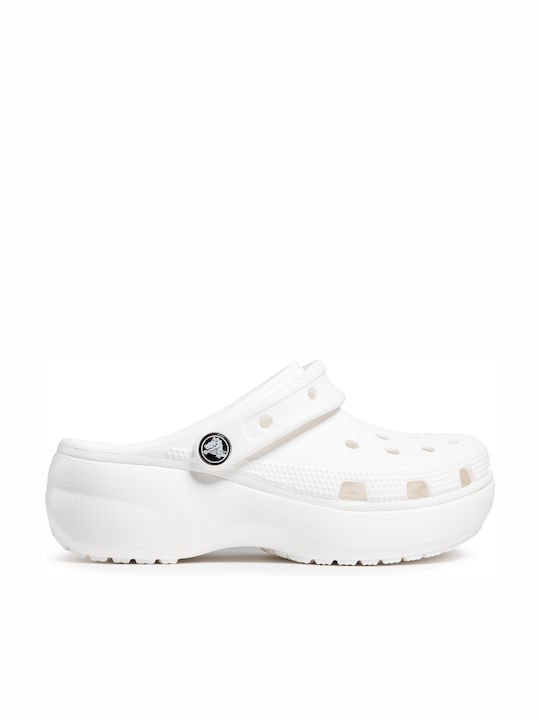 Crocs Classic Crush Anatomic Clogs White