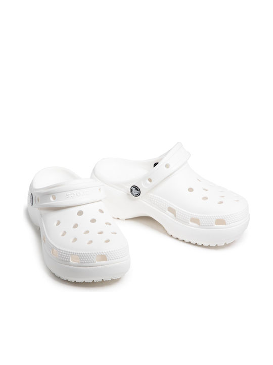 Crocs Classic Crush Anatomic Clogs White