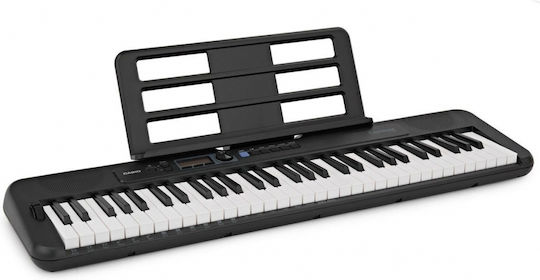 Casio Αρμόνιο CT-S300 με 61 Δυναμικά Πλήκτρα Μαύρο