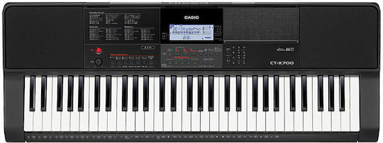 Casio Αρμόνιο CT-X700 με 61 Δυναμικά Πλήκτρα Μαύρο