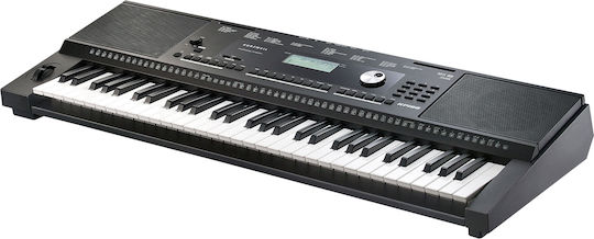 Kurzweil Keyboard KP100 with 61 Dynamic Keys with Music Stand Black