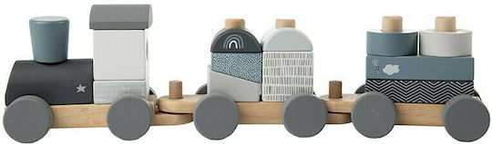 Label Label Όχημα Stacking Train από Ξύλο για 18+ Μηνών