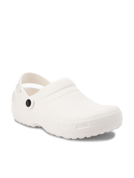 Crocs Specialist II Ανατομικά Σαμπό Λευκά