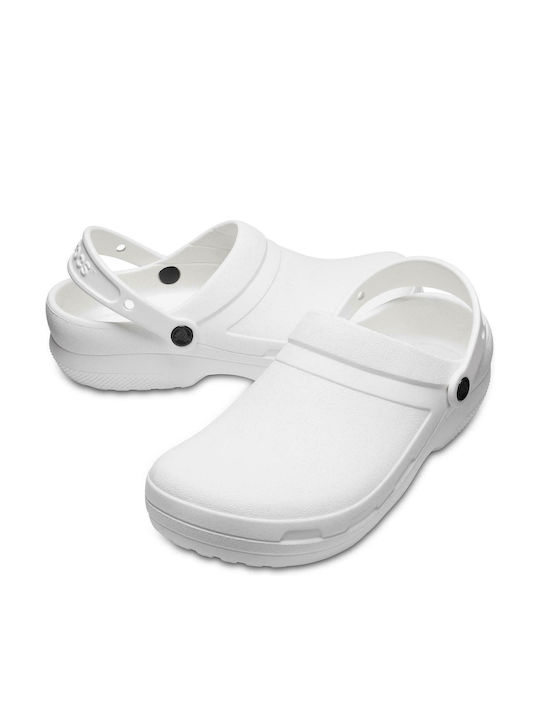 Crocs Specialist II Ανατομικά Σαμπό Λευκά
