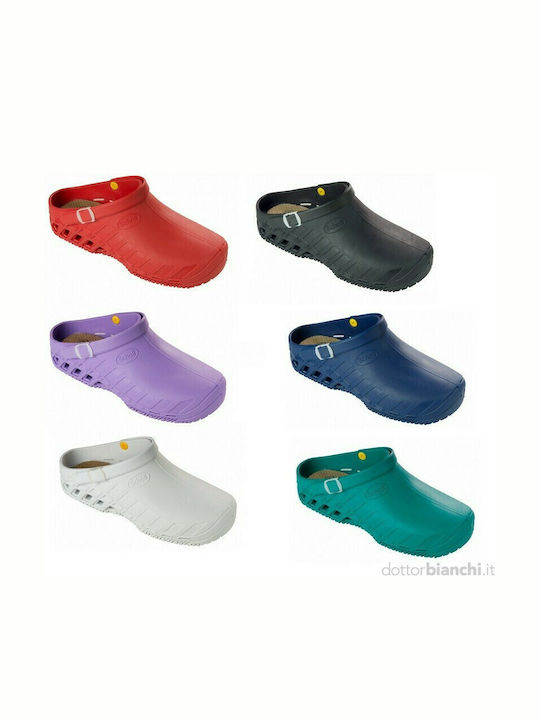Scholl Evo Анатомични Клоги Червен