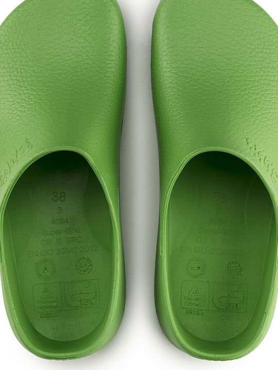 Birkenstock Super Birki Anatomic Clogs Green