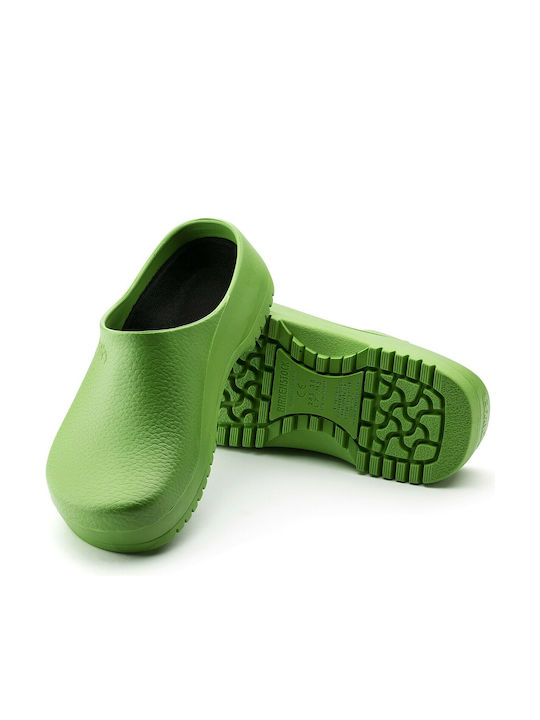 Birkenstock Super Birki Anatomic Clogs Green