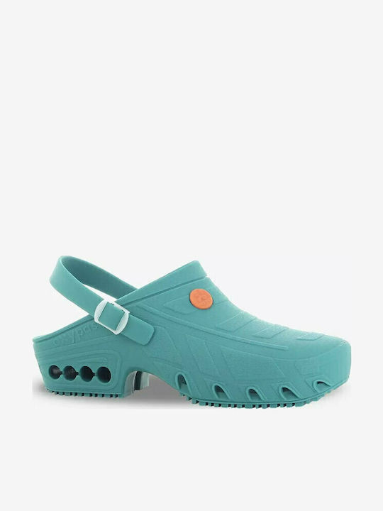 Oxypas Oxyclog OB SRA Clogs Green