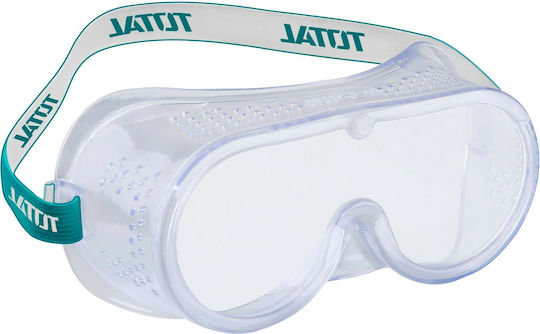 Total Safety Glasses / Work Mask for Protection with Transparent Lenses 1pcs